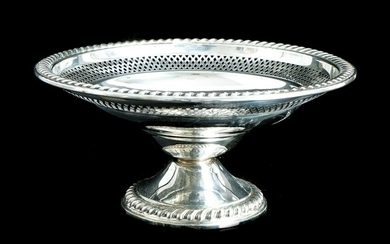 Cornwell Sterling Silver Reticulated Compote