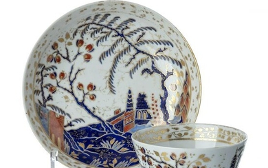 Cup & saucer in chinese porcelain, Set Duke of Pal