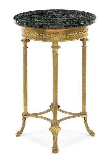 DORE BRONZE MARBLE TOP STAND