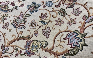 Delicious rustic jacquard gobelin multicolor geometric fabric - Textile - 3 m - 2.66 m