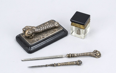 Desk utensils, late 19th century