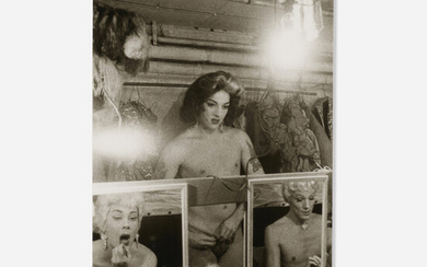 Diane Arbus1923–1971, Female Impersonators in Mirror, NYE, 1958