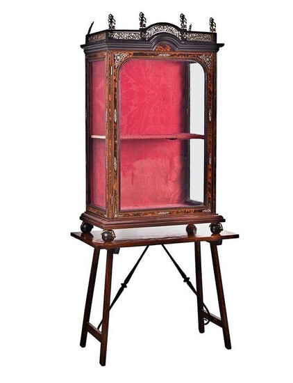 Display cabinet - Bronze, Wood - Early 19th century