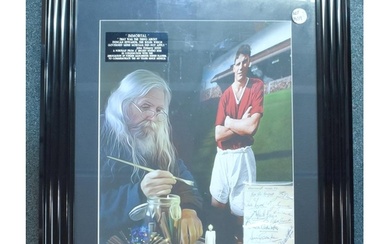 Duncan Edwards Manchester United Immortal framed Print, John...