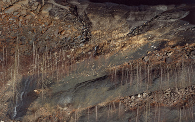 Edward Burtynsky (born 1955) '"Coal Seam", Pennsylvania'