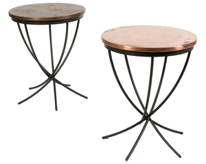 End Tables - Copper & Iron
