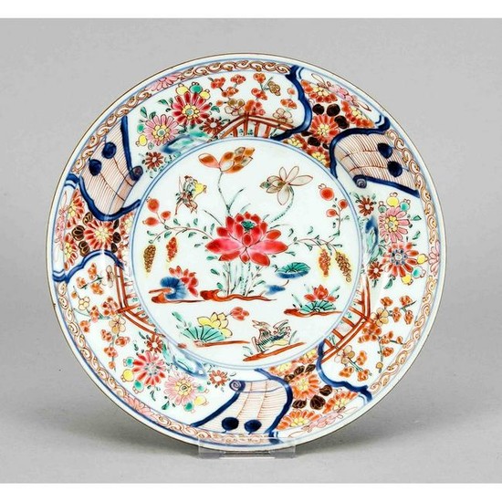 Famille Rose plate, China