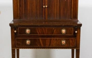 Federal Style Tambour Ladies Writing Desk