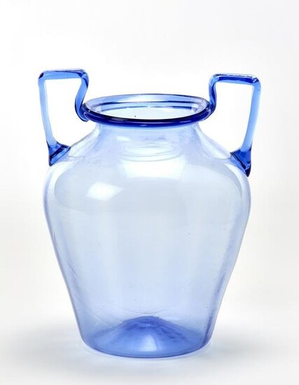 F.lli Toso (Attributed) Two-handled vase in