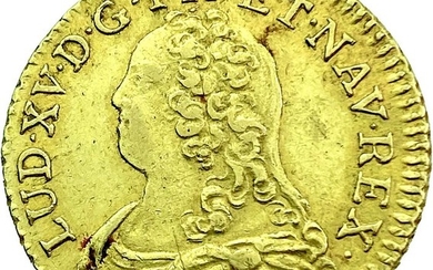 France - Louis XV - Louis d'or 1726-D (Lyon) - Gold