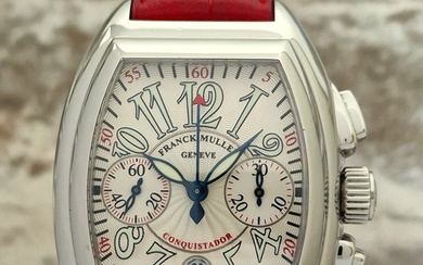 Franck Muller - Full Set - King Conquistador Chronograph - No Reserve Price - 8005 CC KING - Watch nr. 477 - Men - 2000-2010