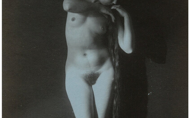 Frantisek Dritikol (1883-1961), Blue Nude (circa 1920s)