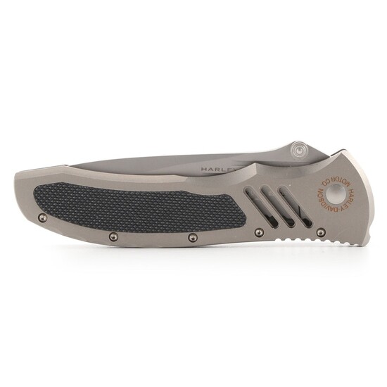 Fred Carter for Harley Davidson "Wolf-Pup" CryoEdge Stainless Pocket Knife