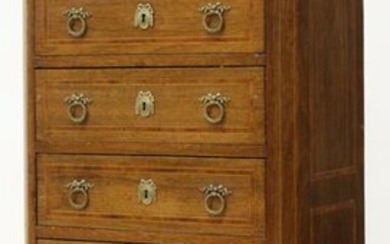 French 20th c Seven Drawer Lingere Chest