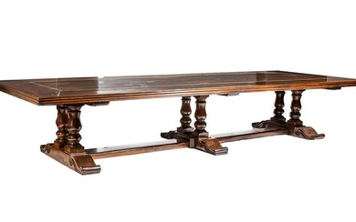 French Provincial-Style Refectory Table