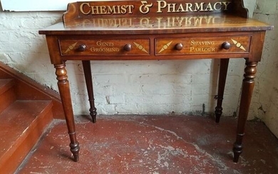 Gardiner & Lacey" Chemist & Pharmacy - Writing table