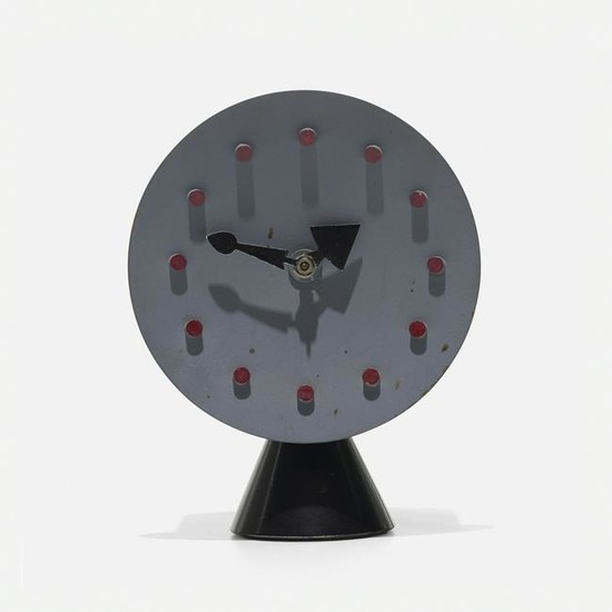 George Nelson & Associates, early table clock