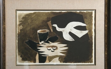 Georges Braque, L'Oiseau et son Nid, Lithograph