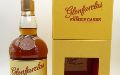 Glenfarclas 1995 Family Casks - Cask no. 3771 - for Usquebauch Society - One of 281 - Original bottling - b. 2011 - 700ml