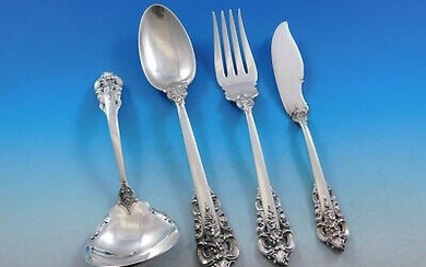 Grande Baroque by Wallace Sterling Silver Essential Serving Set Large 4-piece