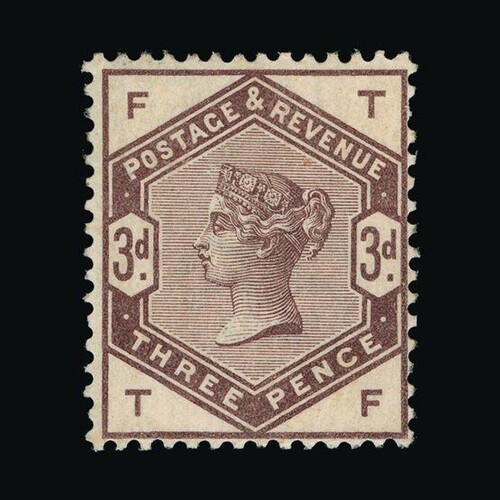 Great Britain - QV (surface printed) : (SG (191)) 1883-84 3d...