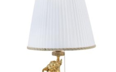 A Large Table Lamp
