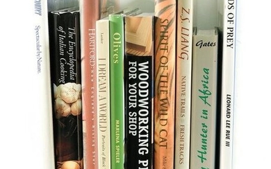 Group, 9 Assorted Hardcover Books