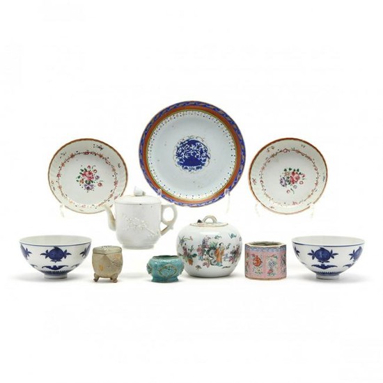 Group of Chinese Porcelains