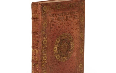 Gustave Flaubert | Un coeur simple, London, Eragny Press, 1901, calf gilt by Sangorski & Sutcliffe