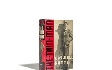 HAMMETT, DASHIELL. 1894-1961. The Thin Man. New York Alfred Knopf, 1934.