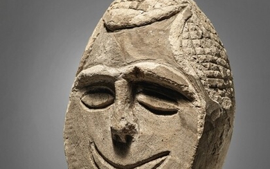 Head from an Ancestor Figure, New Ireland