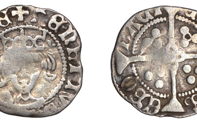 Henry V (1413-1422), Penny, class G, York, mullet and lis by crown,...