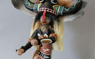 Hopi Kachina Doll, Kathleen Evans, Broad Face