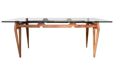ICO PARISI-STYLE SCULPTURAL DINING TABLE