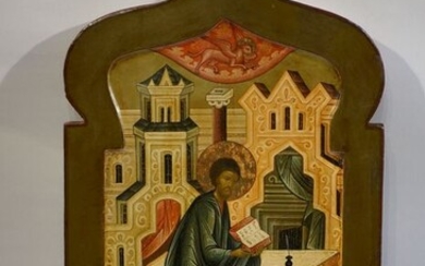 Icon, St. Luke the Evangelist - Wood - 19th century