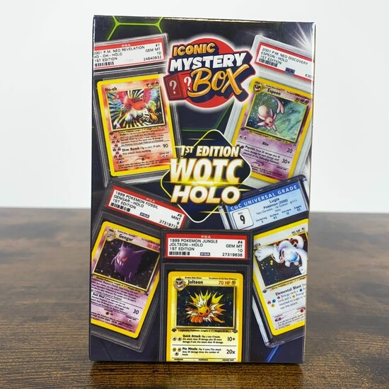 Iconic Mystery Box - 1st Edition WOTC Holo Box - Pokémon