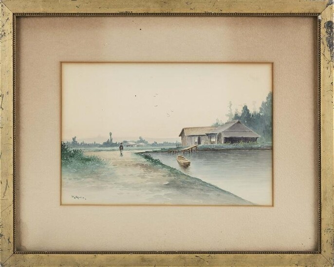 JAPANESE WATERCOLOR IN THE WESTERN STYLE Late