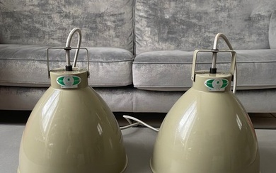 Jielde - Jean-Louis Domecq - Hanging lamp (2) - Augustin 240 olive green - Metal