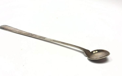 KALO Sterling Silver Hammered Long Handled Spoon. Hand