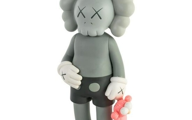 KAWS b1974 SHARE Gray Vinyl Figurine Toy Sculpture