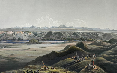 Karl Bodmer - View of the Rocky Mountains. 44