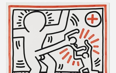 Keith Haring, Cockfight