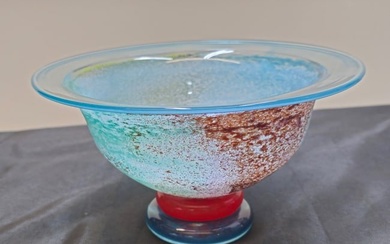 Kjell Engman For Kosta Boda Art Glass Bowl