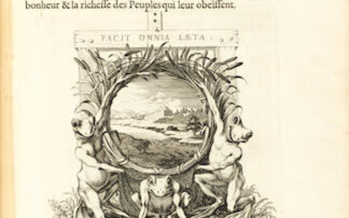 LE CLERC, SÉBASTIEN. 1637-1714., FÉLIBIEN, ANDRÉ. 1619-1695.