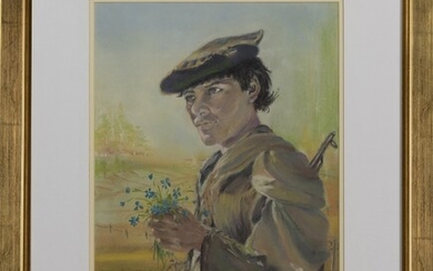 LOVE AND WAR, A PASTEL BY ISOBEL PATON