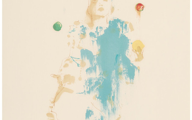 LeRoy Neiman (1921-2012), Pierrot the Juggler (1972)