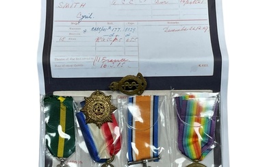 Long Service medal awarded to 74-240521 DVR. C. Smith R. A. ...
