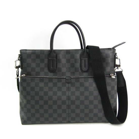 Louis Vuitton - Damier Graphite Crossbody Briefcase Handbag