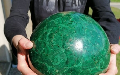 Malachite Sphere - 18×18×18 cm - 7 kg