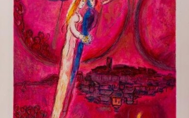 δ Marc Chagall (1887-1985) (after) Poster from